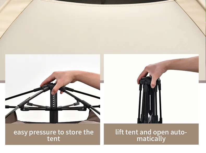 Quick-Pitch Hexagon Tent, product photo